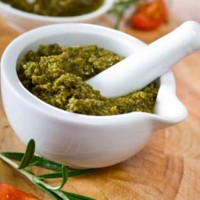 photo_20090704_pesto Emeril's Mixed Herb Pesto