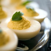 Curry Deviled Eggs