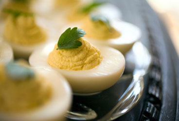 Curry Deviled Eggs