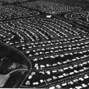 Arial view of Levittown, PA