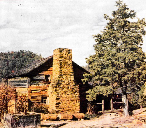 Walker sisters' cabin