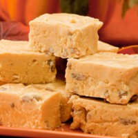 Walnut Pumpkin Fudge