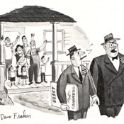 Politician comments on a campaign stop that didn't go as planned.