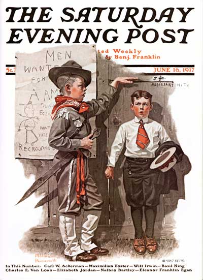 recruitment The Clubhouse Examination from June 16, 1917