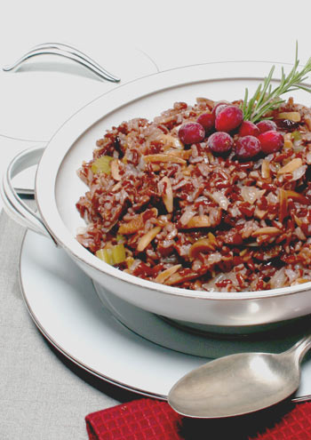  Red Rice Dressing with Dried Fruit