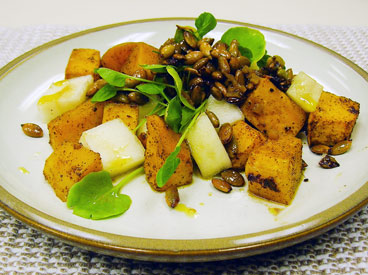 Roasted Pumpkin Salad