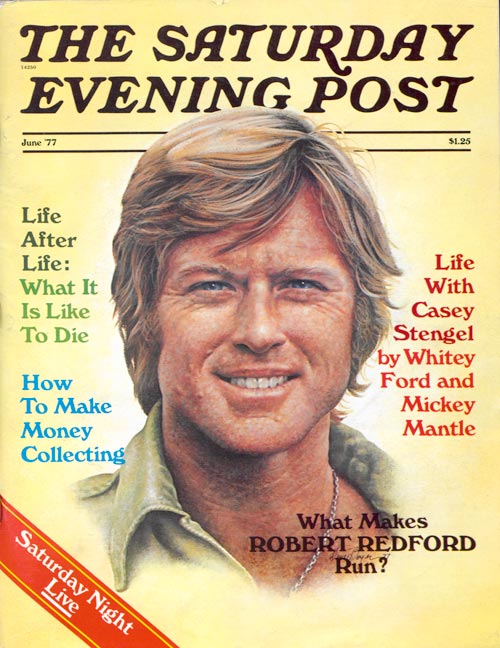 Robert Redfod of the Saturday Evening Post