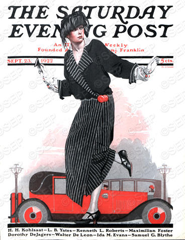 Flapper and Roadster cover from September 23, 1922