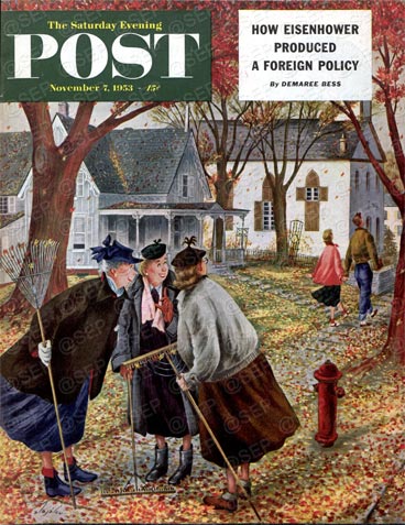 Saturday Evening Post Cover from November 7, 1953