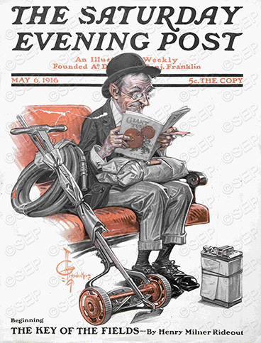 Saturday Evening Post Cover from May 6, 1916