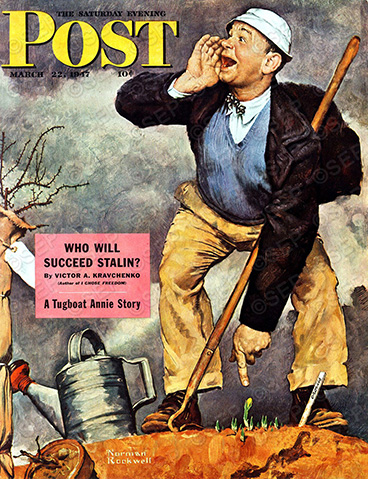 Saturday Evening Post cover from March 22, 1947
