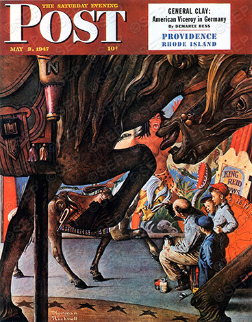 Saturday Evening Post Cover from May 3, 1947