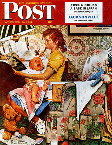 Saturday Evening Post cover for November 8, 1947