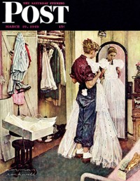 Prom Dress Norman Rockwell March 19, 1949