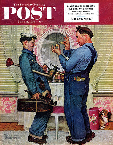 Saturday Evening Post Cover June 21, 1951