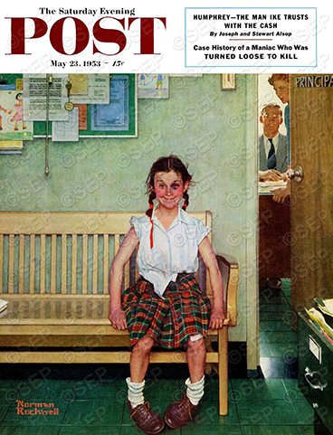 Saturday Evening Post Cover from May 23, 1953