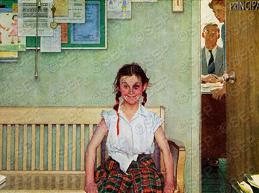 Norman Rockwell Model Mary Whalen | The Saturday Evening Post