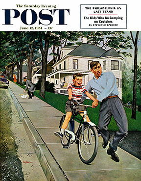 Bike Riding Lesson George Hughes June 12, 1954