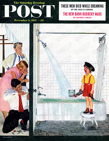 Overflowing Tub by John Falter