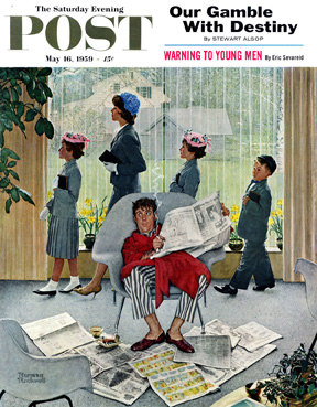Sunday Morning Norman Rockwell May 16, 1959