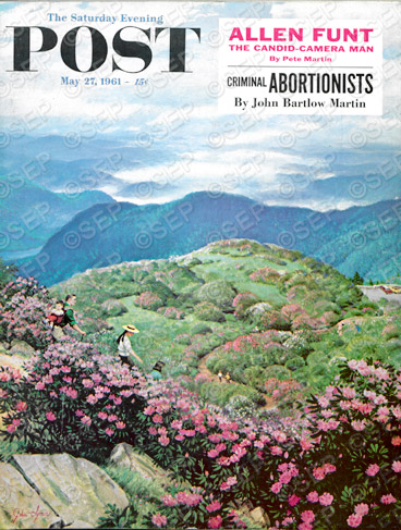 Saturday Evening Post Cover from May 27, 1961