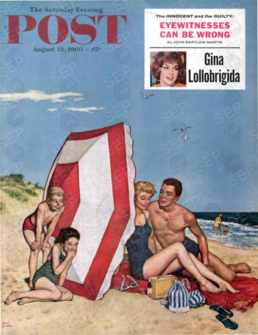 Saturday Evening Post Cover from 8-13-1960