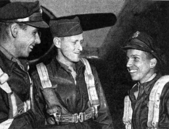 U.S. servicemen in the Polish underground