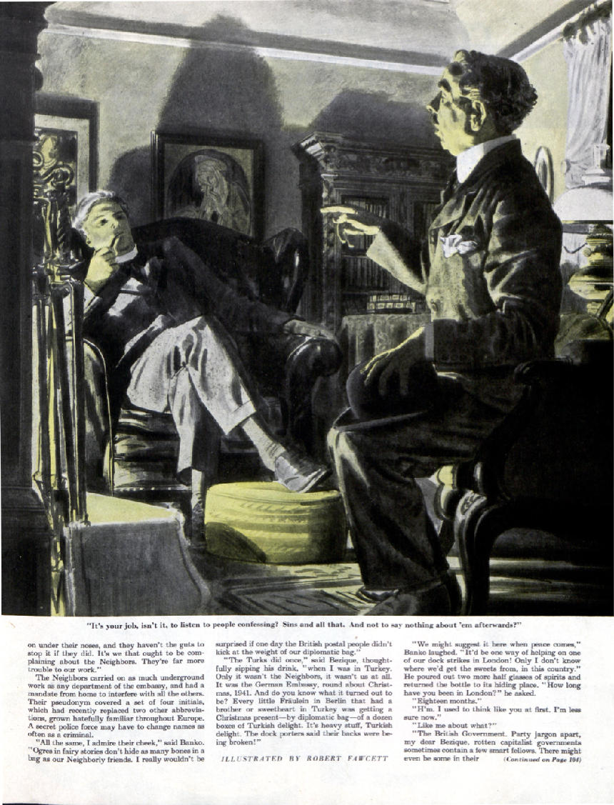 Illustrated page from the magazine