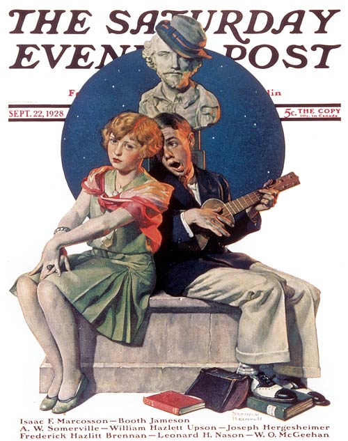 "Serenade" by Norman Rockwell "Serenade" by Norman Rockwell
