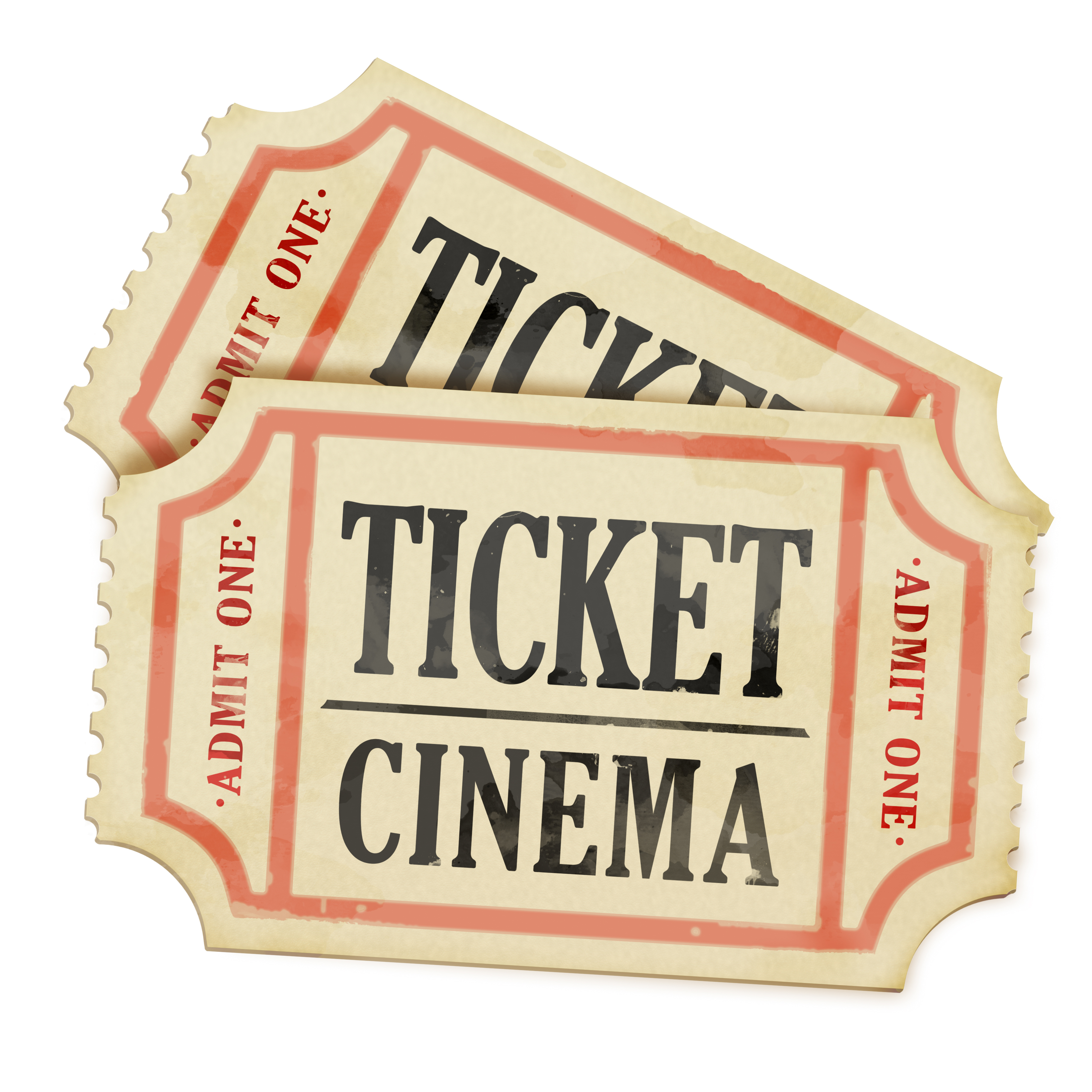 Movie tickets. Photo credit: Shutterstock.com