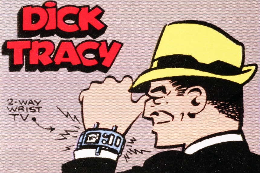 Dick Tracy. Working dick