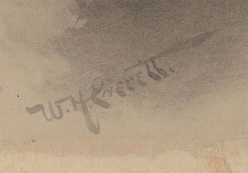 Walter Everett's signature