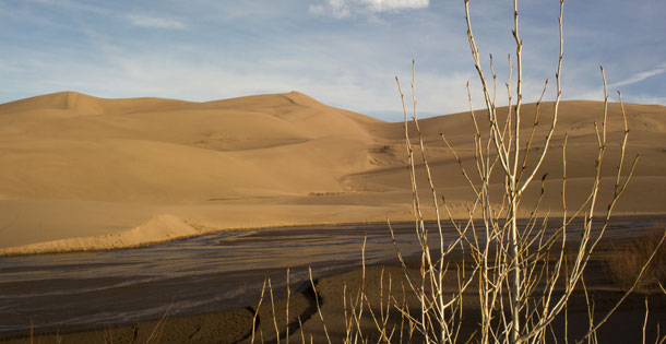 Sunrise at Sand Dunes National Park, Colorado 