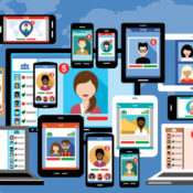 Social Networking Illustration