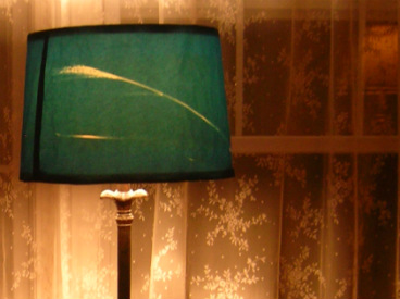 Solar Print Lampshade Craft Solar Print Lampshade Craft