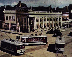 Trolleys of Fort Collins, Colorado.