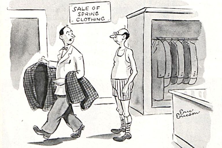 Cartoons Suit Yourself The Saturday Evening Post