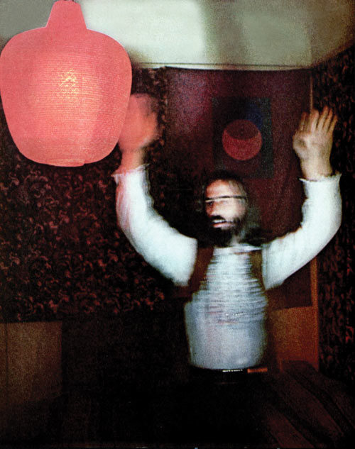 Image of Hippie with a lantern