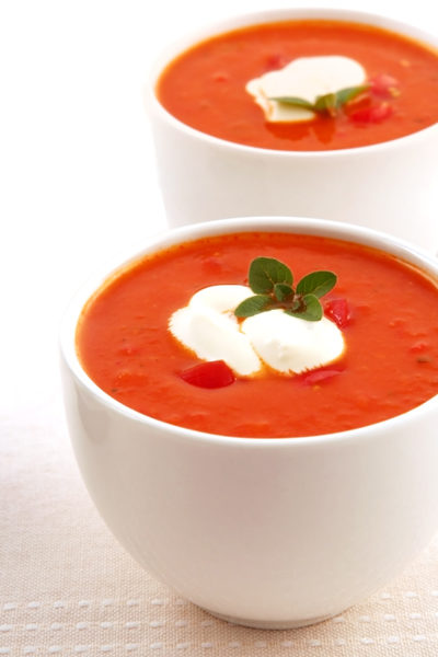Melissa d'Arabian's Rich Roasted Tomato Soup