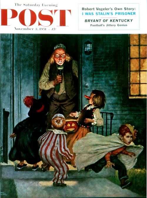 Tricky Trick or Treaters by Amos Sewell Tricky Trick or Treaters by Amos Sewell